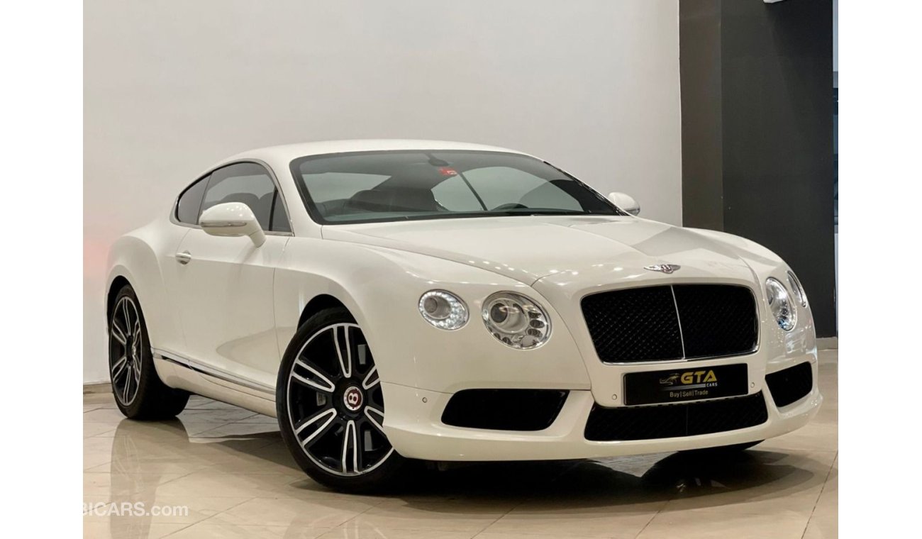 بنتلي كونتيننتال جي تي 2013 Bentley Continental GT, Full Service History, GCC