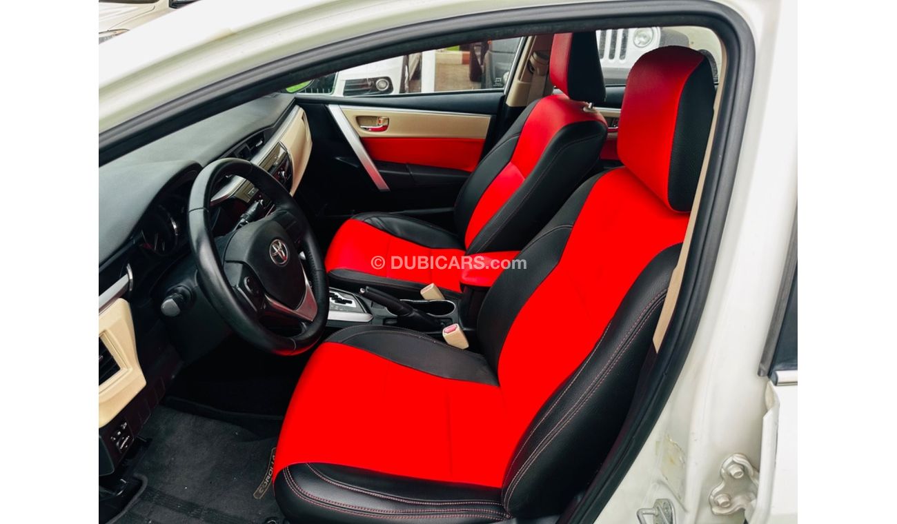Toyota Corolla SE+ MODEL 2015 GCC CAR PREFECT CONDITION INSIDE AND OUTSIDE FULL OPTION SEplus Full electric control