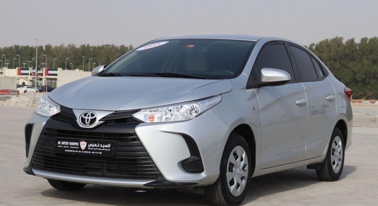 Toyota Yaris 1.5L E Toyota Yaris 2022 GCC model in excellent condition, no accidents, mileage KM 72000, and price