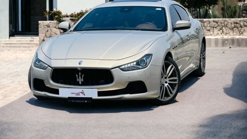 Maserati Ghibli S Q4 AED 1,380 PM | MASERATI GHIBLI | SQ4 3.0L V6 | GCC SPECS