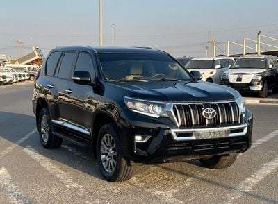 تويوتا برادو تويوتا برادو TXL موديل 2019، محرك 4.0 لتر V6، دفع رباعي، مزودة بشاشتي أندرويد في المقاعد الخلفية، وم
