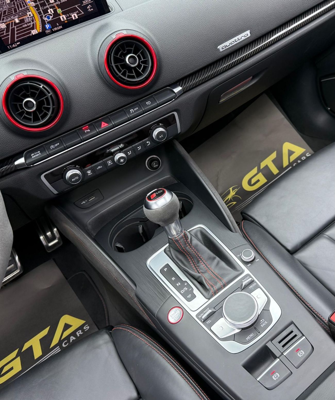 Audi RS3 TFSI quattro 2.5L (400 HP) Sedan 2018 Audi RS3, Warranty, Full Audi Service History, Excellent Condi