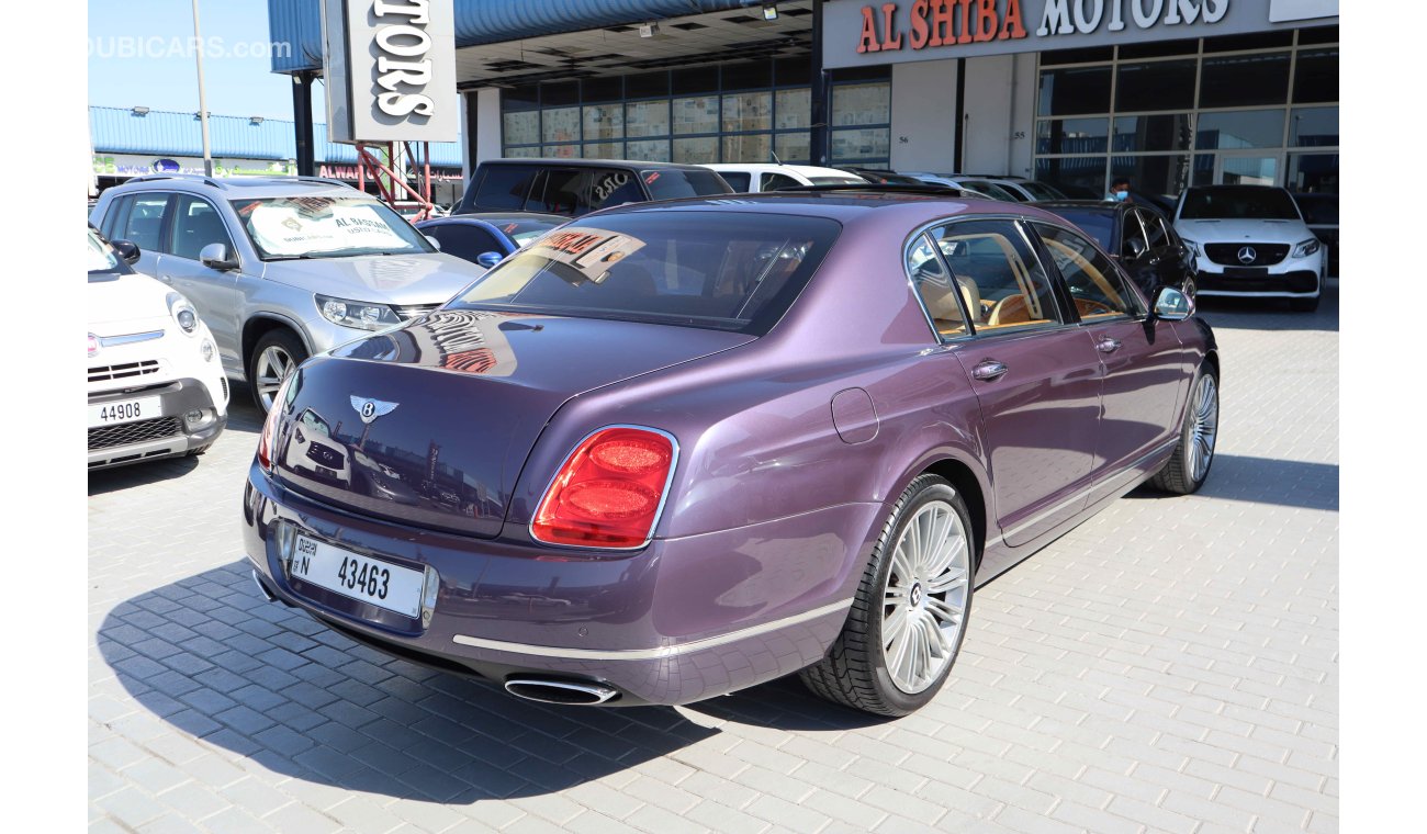 Bentley Continental Flying Spur Speed GCC. V12