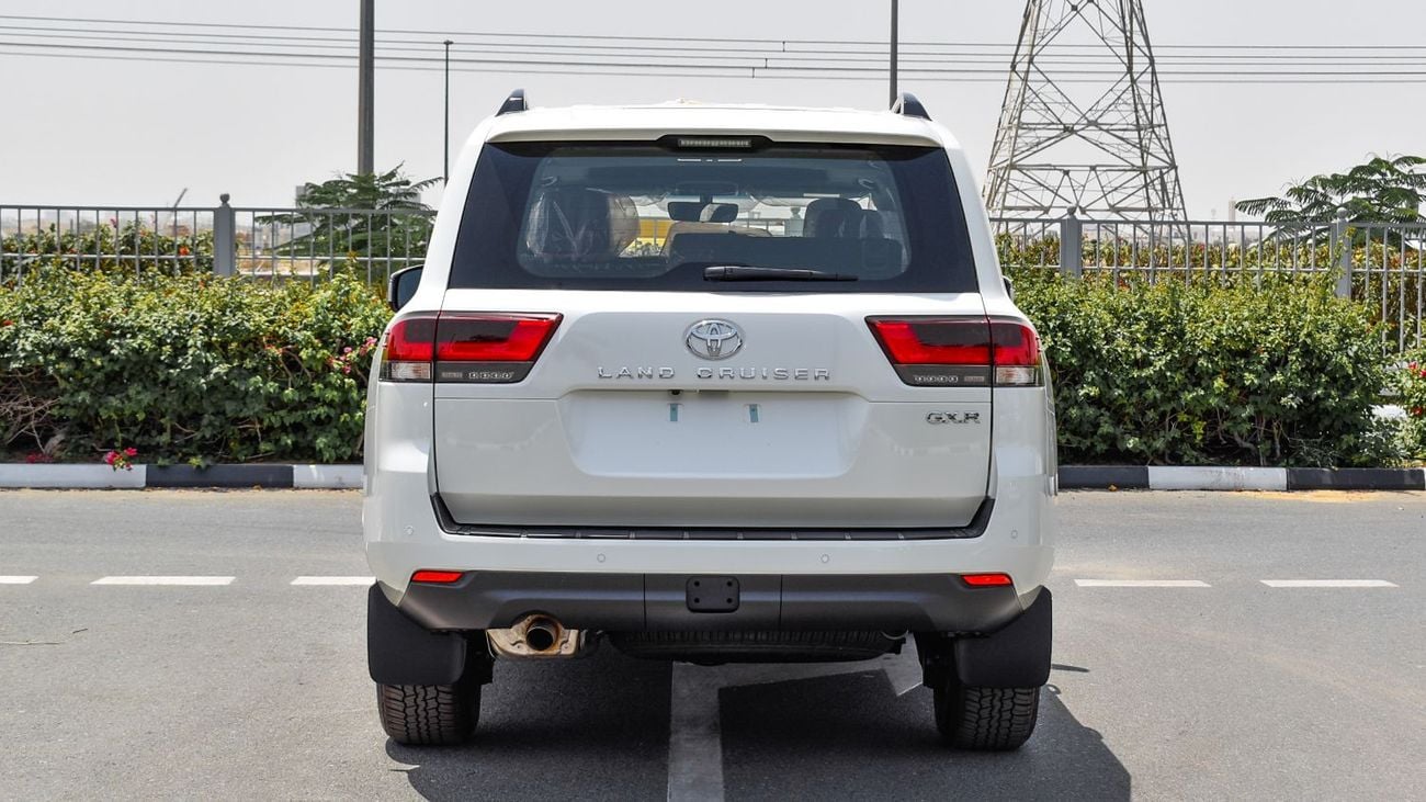 Toyota Land Cruiser ECTAGR027 - 2025 Toyota LC300 GXR Std - 4.0L Petrol Auto - White with Black Interior