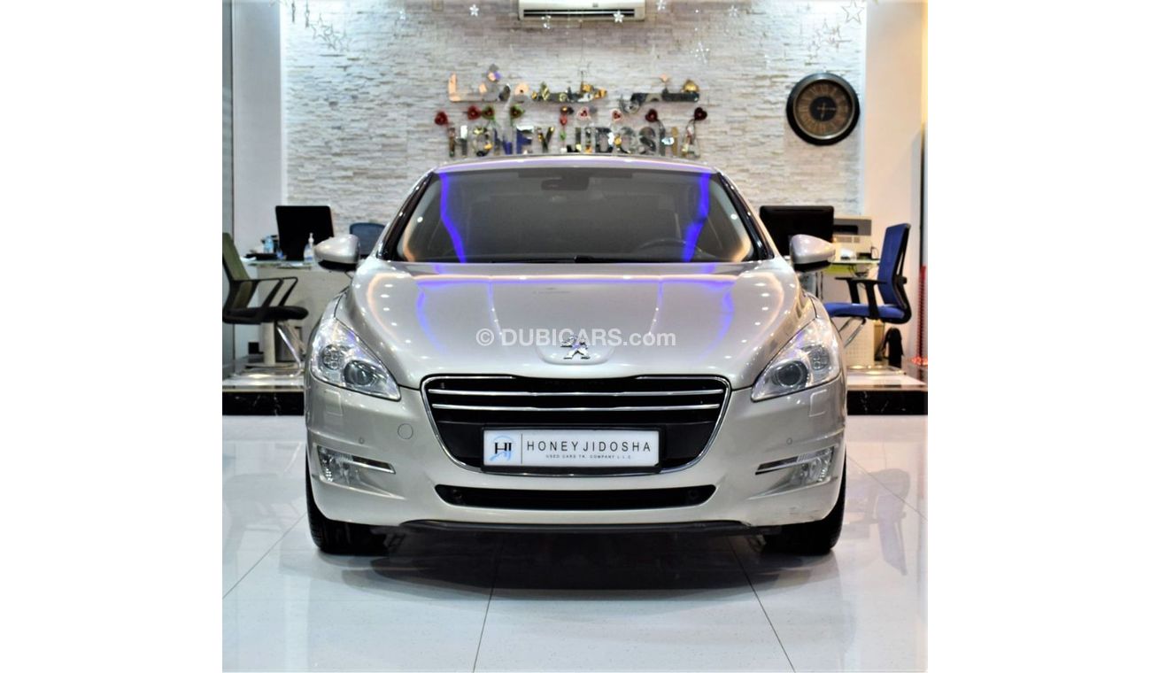 Peugeot 508 EXECELLENT DEAL for this Peugeot 508 TURBO 2015 Model!! in Silver Color! GCC Specs