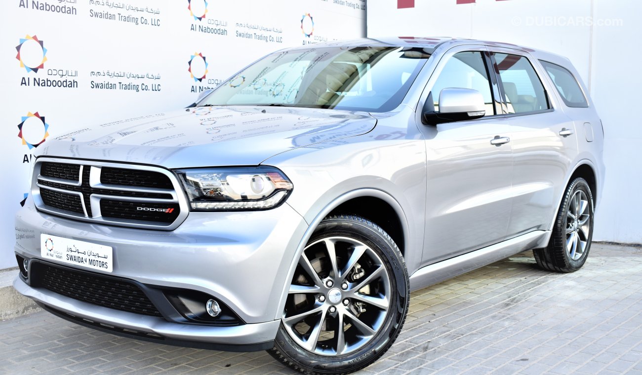 Dodge Durango 3.6L GT V6 AWD 2018 GCC SPECS WITH DEALER WARRANTY