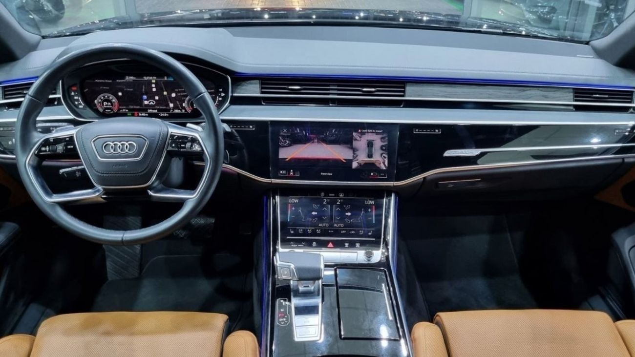 أودي A8 AUDI A8L 55TFSI GCC 2023 IN IMMACULATE CONDITION (WARRANTY+SERVICE CONTRACT FROM OFFICIAL DEALER)