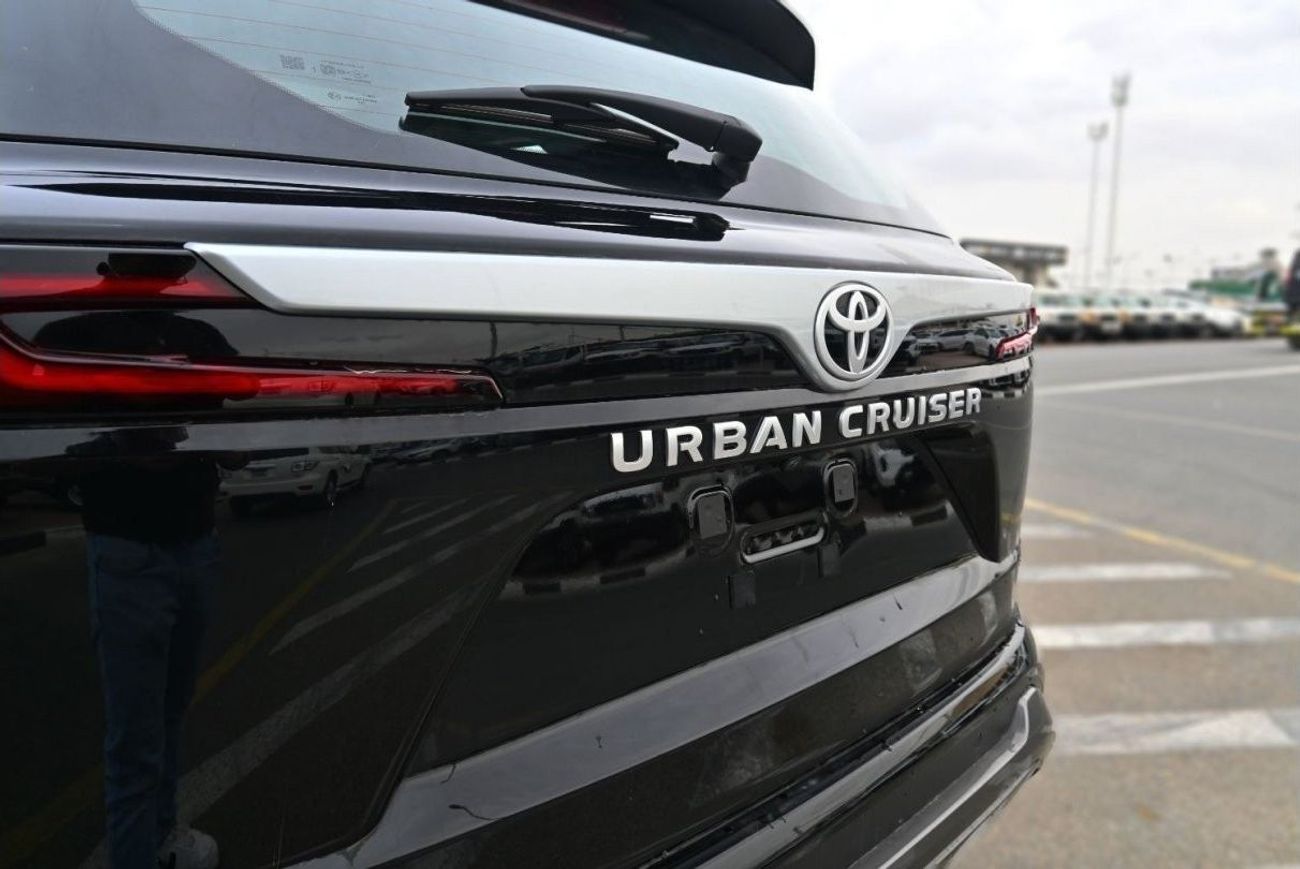 تويوتا أوربان كروزر تويوتا أوربان كروزر 1.5 لتر 4 سلندر موديل 2024 SUV، بنزين، أوتوماتيك أسود من الخارج أسود من الداخل