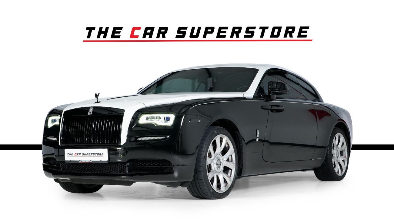 Rolls Royce Wraith 2021-ROLLS ROYCE WRAITH-WARRANTY AND SERVICE CONTRACT AVAILABLE