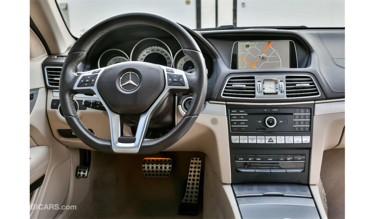 مرسيدس بنز E 250 AMG - Fully Loaded! Warranty Unlimited Kms! AED 2,330 Per Month! - 0% DP