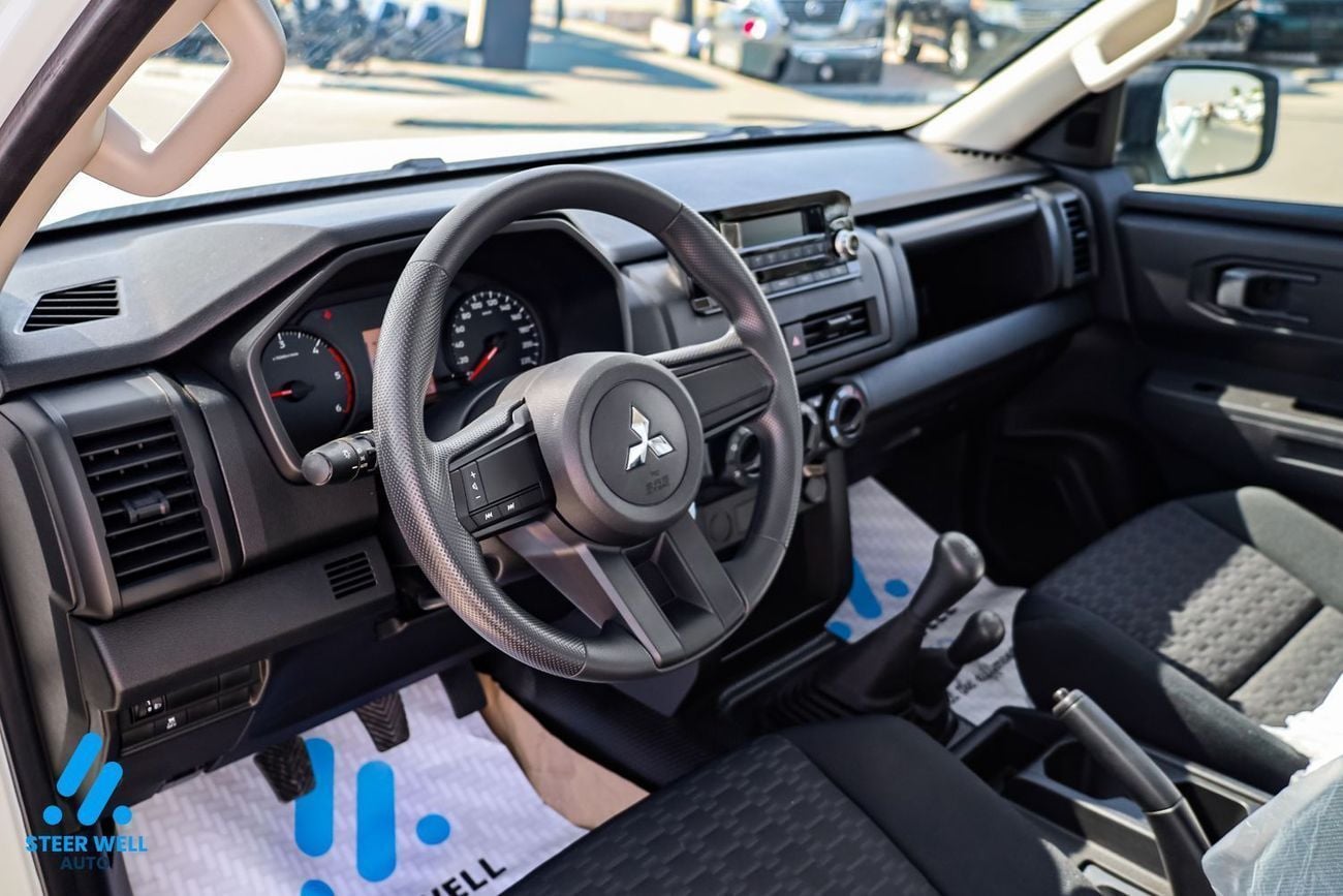ميتسوبيشي L200 GL 2026 Single Cabin | 2.4L Turbo DSL | 5-Speed MT | 4WD | Heavy-Duty Workhorse
