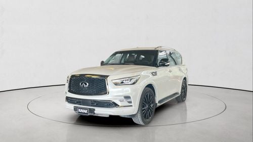 إنفينيتي QX80 5.6 SENSORY PRO AT 4WD 8 SEATS BLACK EDT | شامل الضمان | 0 ﺪﻔﻋﺓ ﺃﻮﻟﻯ