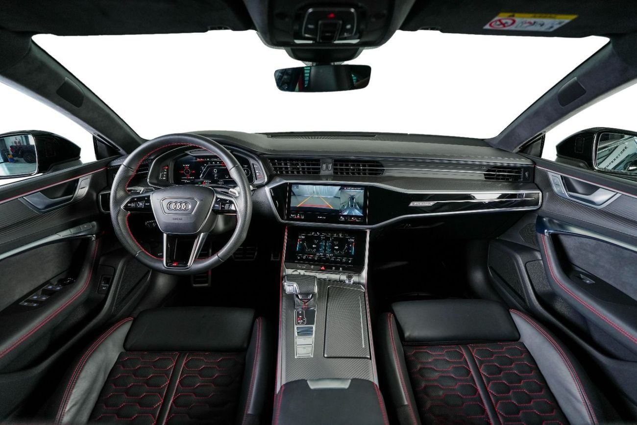 أودي RS7 SPORTBACK Carbon Fiber Package-Audi Ceramic Braking System-Red Calipers-Premium Leather Interior