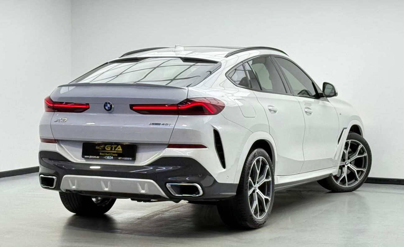 BMW X6 40i M Sport 3.0L 2021 BMW X6 xDrive40i M-Sport, 2026 BMW Warranty + Service Pack, Full BMW Service H