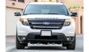 Ford Explorer Sport Trac Sport 2015 GCC under Agency Warranty with Zero Down-Payment.