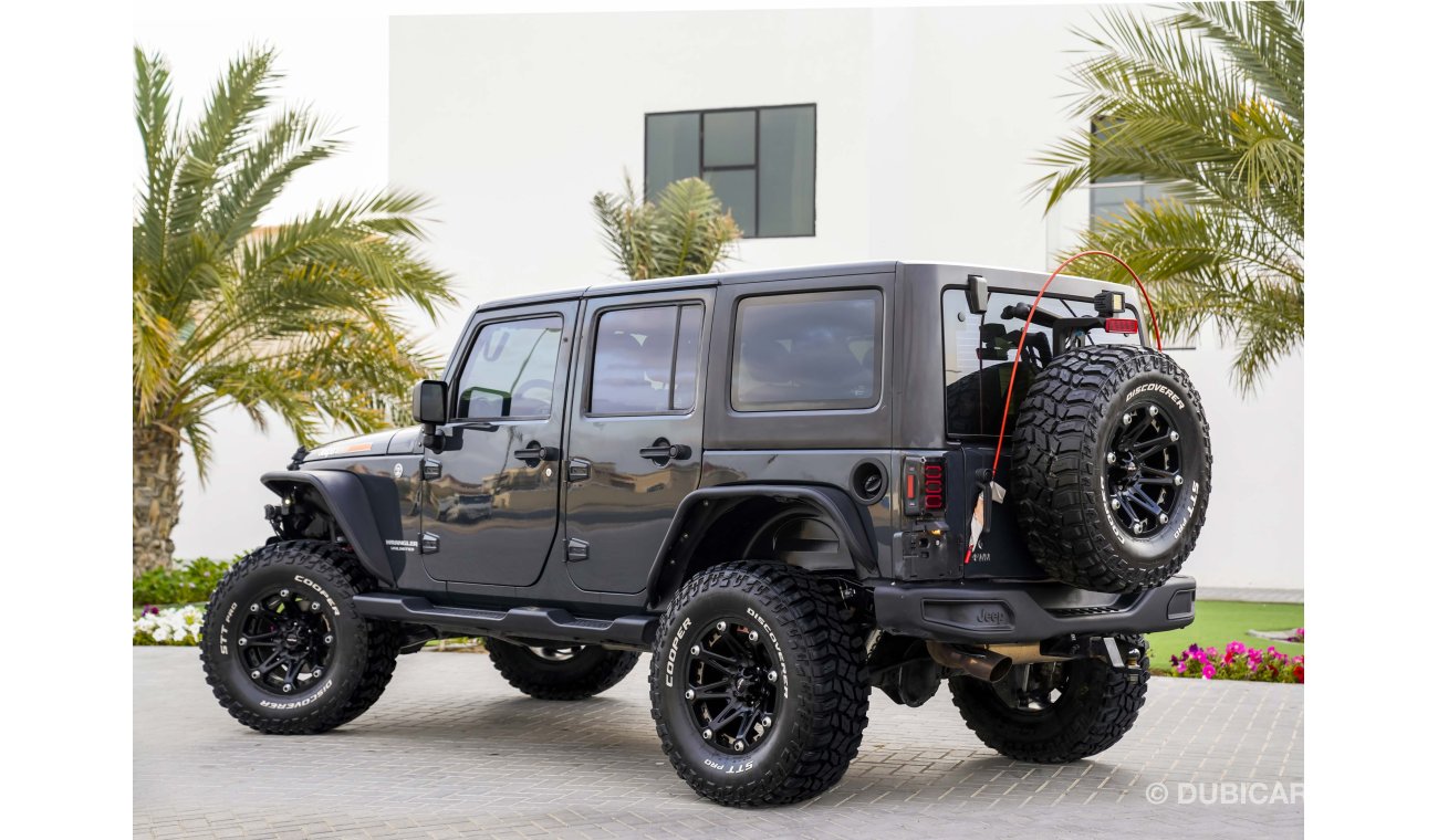 جيب رانجلر Unlimited Jeepers Edition Supercharged - 1 Of A Kind! - AED 2,526 PM - 0% DP