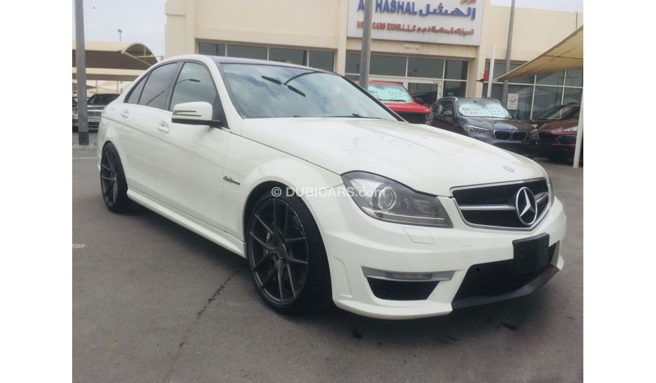 Mercedes Benz C63 AMG model 2012 car prefect condition full service full option low mileage