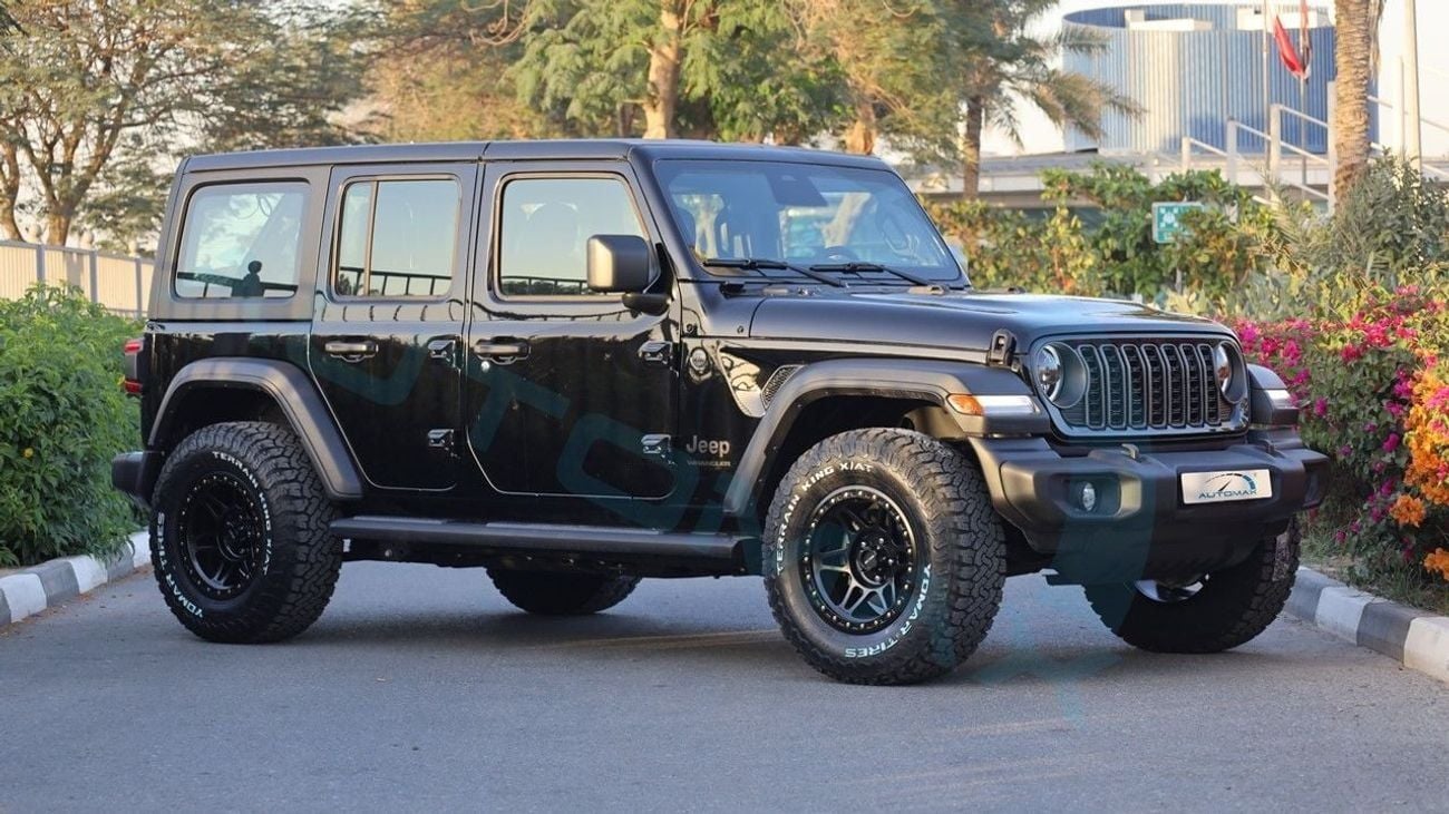 Jeep Wrangler Unlimited Sport S I4 2.0T 2025 GCC 0Km With 3 Years Or 100,000Km Warranty