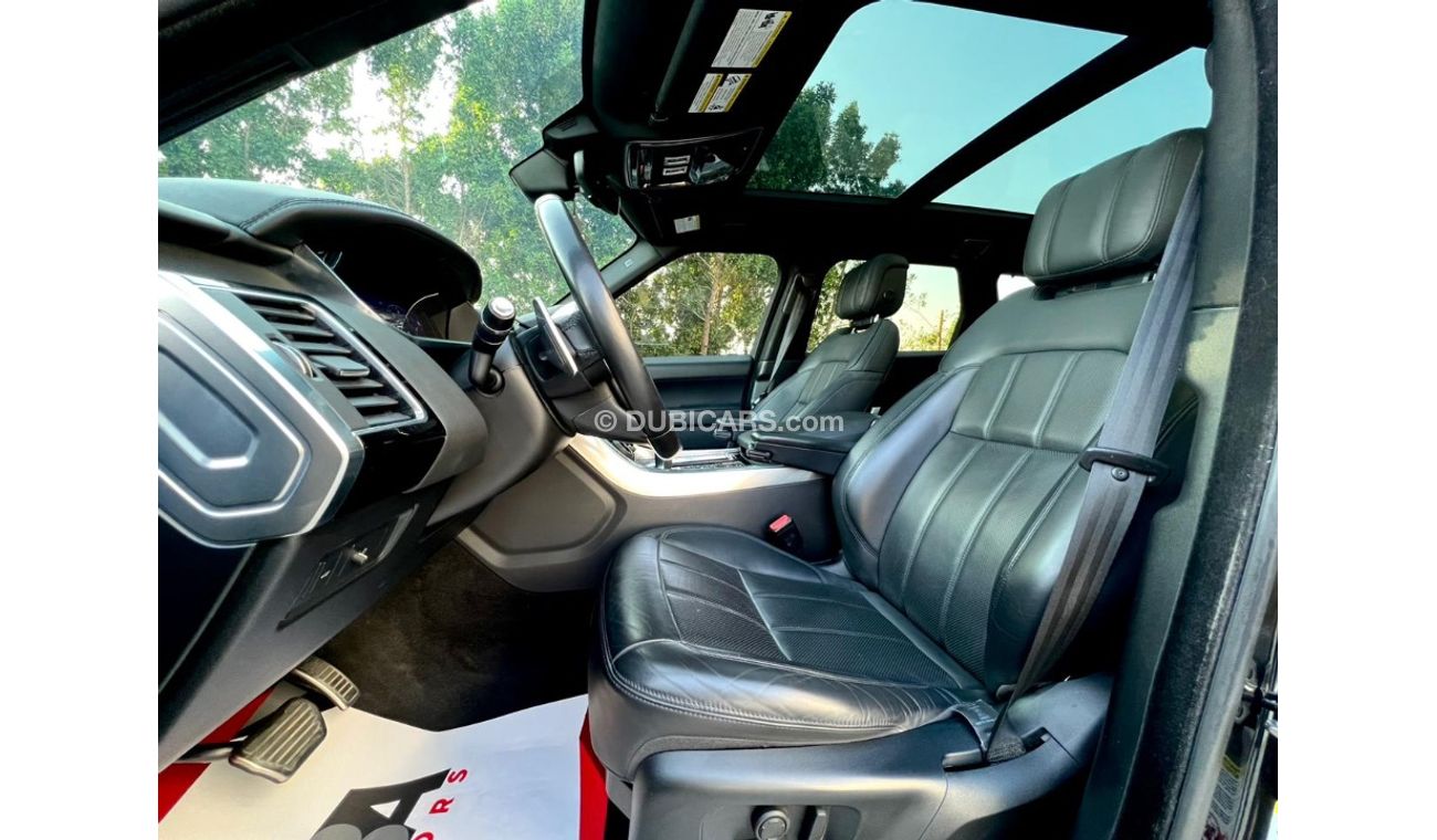 Land Rover Range Rover Sport V8 SUPERCHARGED black (Fully loaded)