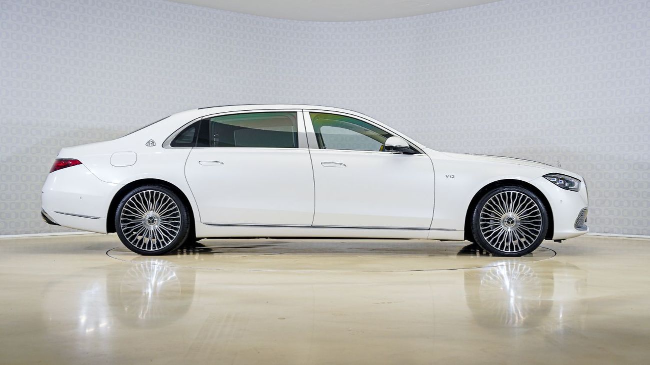 مرسيدس مايباخ S680 مايباخ S680 Maybach| AED 11,220 PM | Warranty January 2027 | GCC