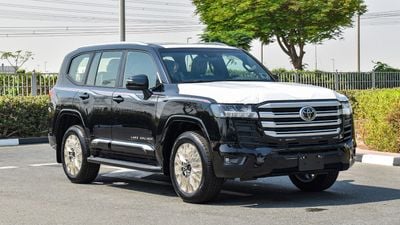 تويوتا لاند كروزر ECTAGR025 - 2025 Toyota LC300 GXR High -  3.5L Petrol Auto - With Radar - Black with Black Interior