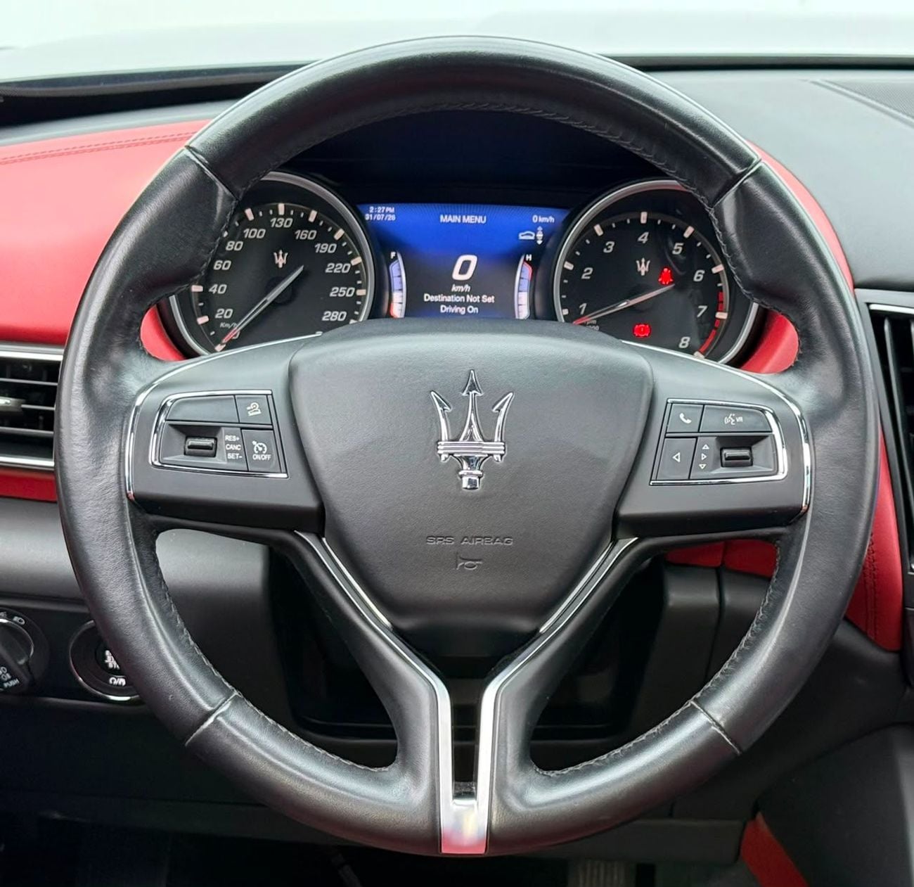 Maserati Levante STD 2018 Maserati Levante, Full Maserati Service History, Well Maintained, GCC