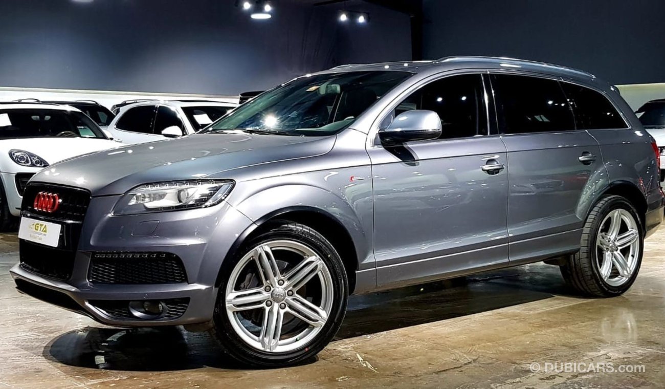 Audi Q7 2014 AUDI Q7 Supercharged S line, Warranty, Service History, GCC