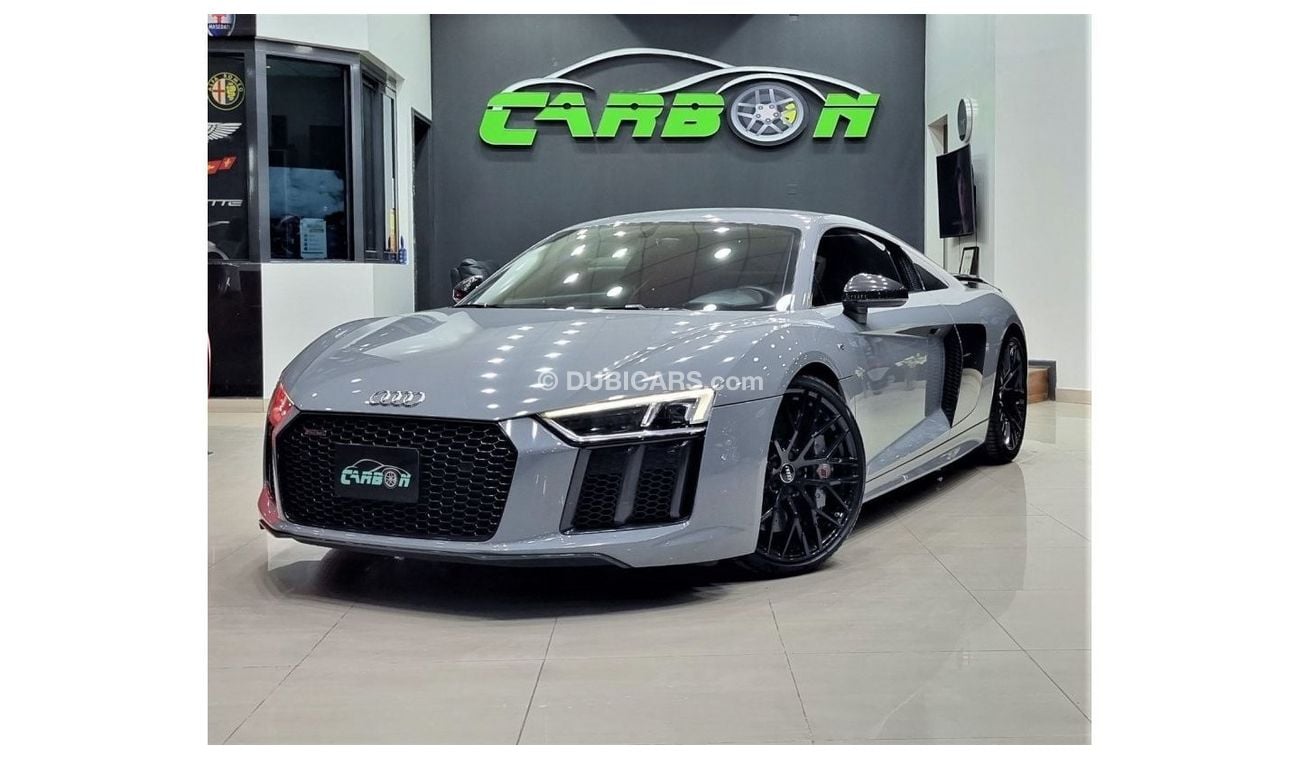 Audi R8 V10 Plus Performance parts AUDI R8 V10+ 610HP 2018 GCC IN IMMACULATE CONDITION UNDER DEALER WARRANTY