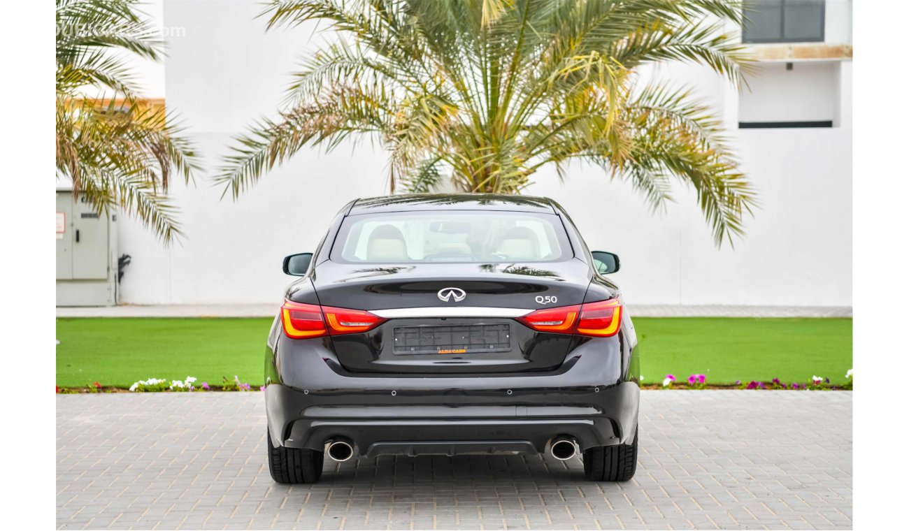 إنفينيتي Q50 Immaculate Inside & Out - Fully Loaded - AED 1,743 Per Month - 0% DP