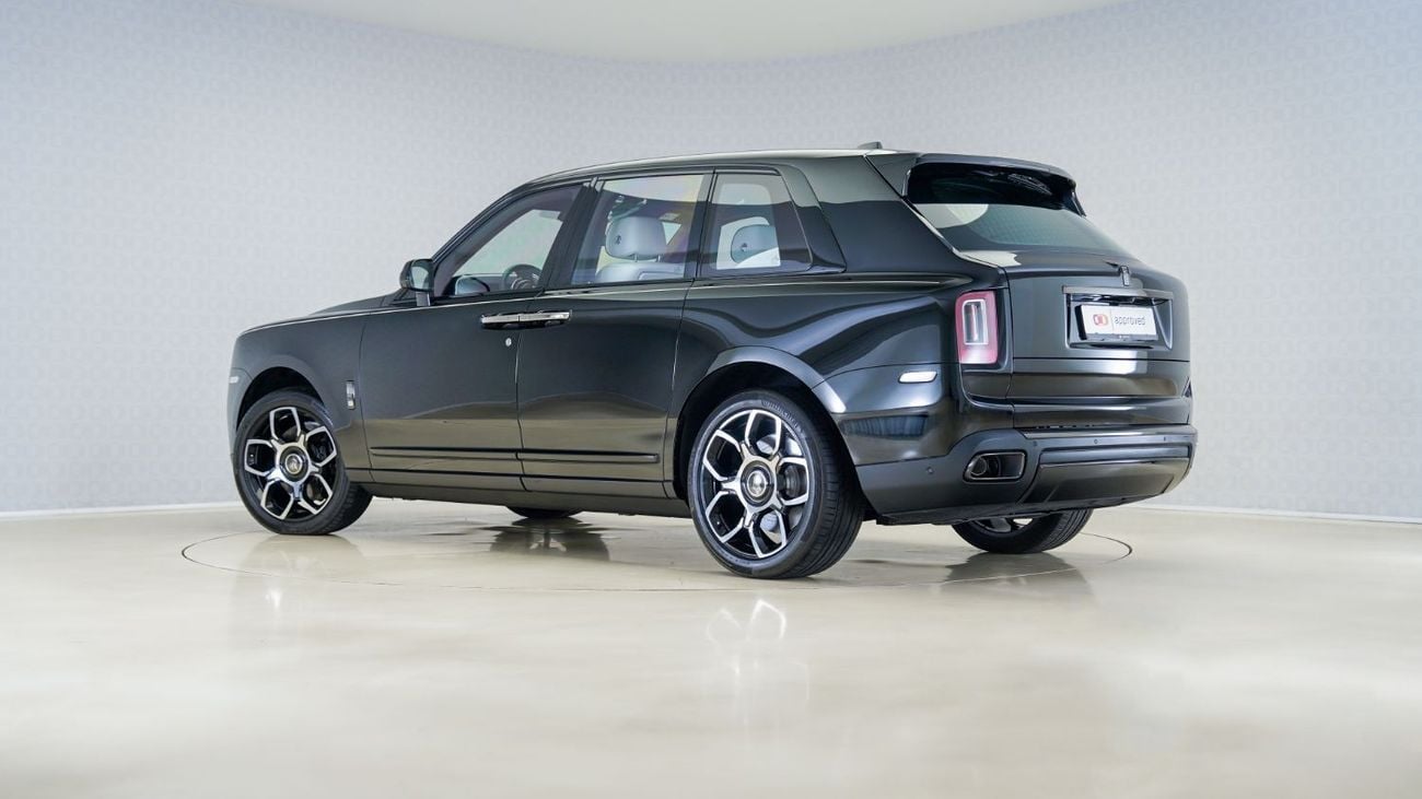Rolls-Royce Cullinan | AED 23,612 PM | Up to 3 Years unlimited Warranty |