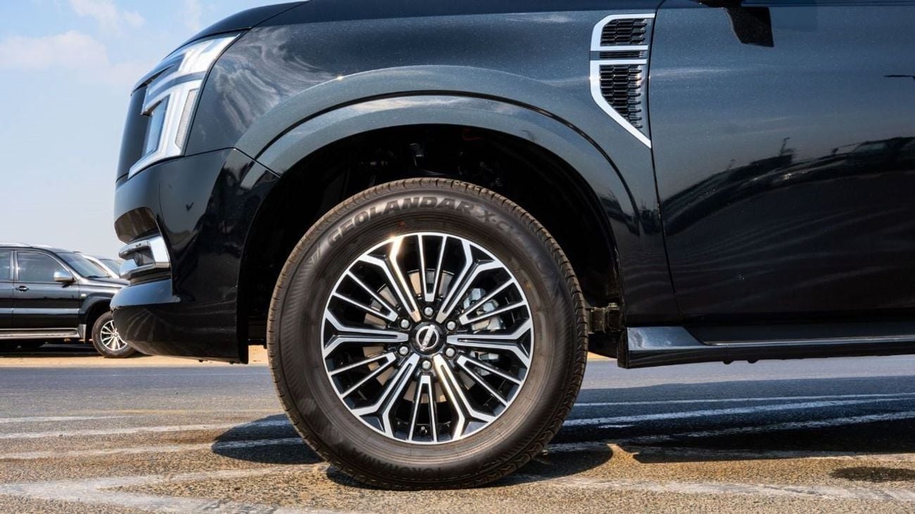 نيسان باترول 2026 Nissan Patrol SE Platinum 3.8L AT Petrol (Black-Tan) (Export Only)