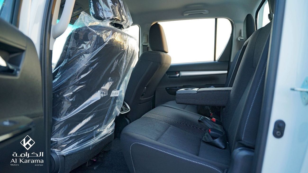 تويوتا هيلوكس 2.4 لتر | SR5 دفع رباعي أوتوماتيكي ديزل | كامل المواصفات | قفل تفاضلي | عداد كيلومترات صفر