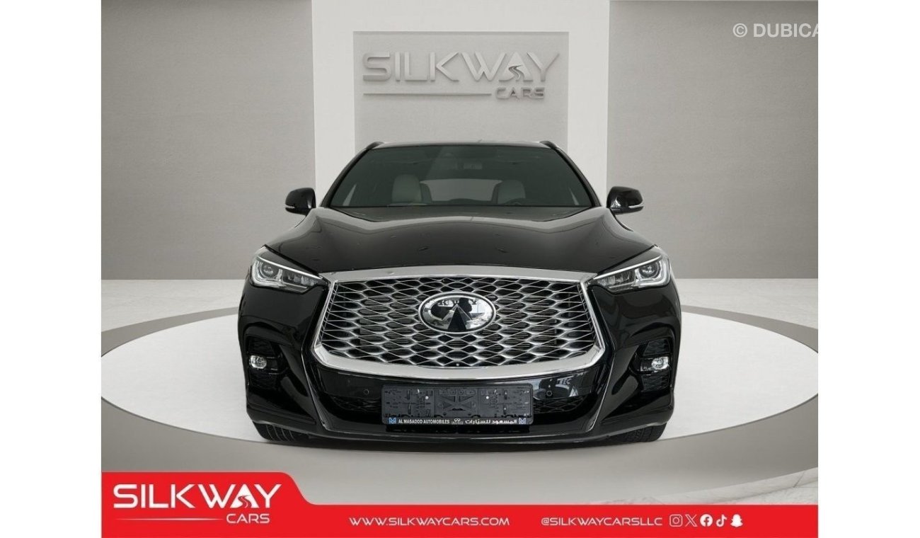 إنفينيتي QX55 إنفينيتي QX55 LUXE 2023: الأناقة تلتقي بالأداء في SilkWay Cars!