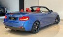 BMW 220i 2018 BMW 220i Cabriolet, Warranty, Service Contract, GCC, Low Kms