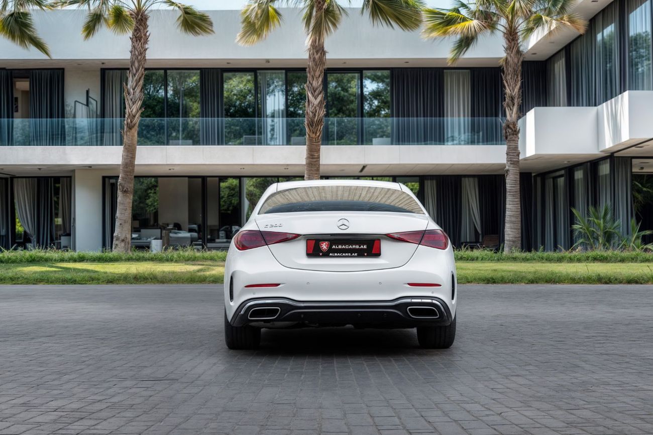 مرسيدس بنز C 200 AMG | 3,525 P.M | 0% Downpayment | Agency Warranty!