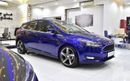 فورد فوكاس EXCELLENT DEAL for our Ford Focus ( 2018 Model ) in Blue Color GCC Specs