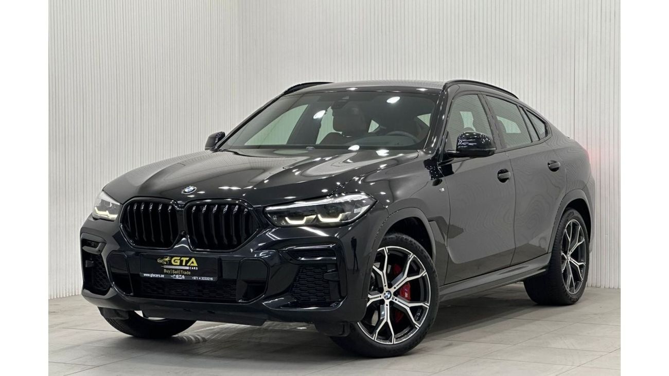 بي أم دبليو X6 xDrive40i لاكجري M سبورت باكج 2022 BMW X6 xDrive40i M-Sport, Oct 2026 BMW Warranty + Service Pack, F