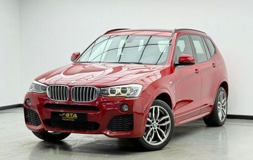 بي أم دبليو X3 2016 BMW X3 xDrive28i M-Sport, M-Kit, Full Service History, Excellent Condition, GCC