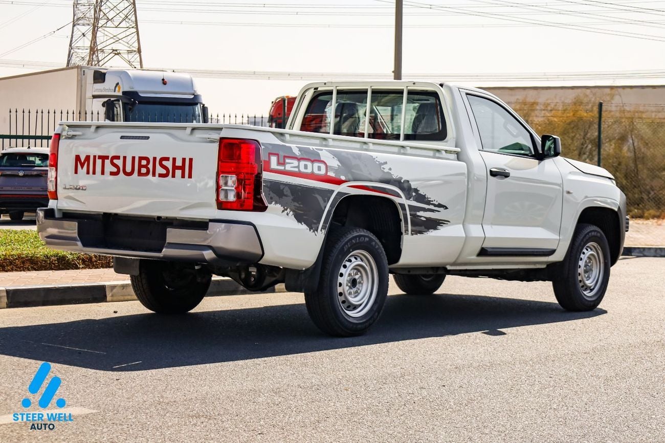 Mitsubishi L200 2026 Single Cabin GL | 2.4L Turbo DSL | 5-Speed MT | 4WD | Heavy-Duty Workhorse