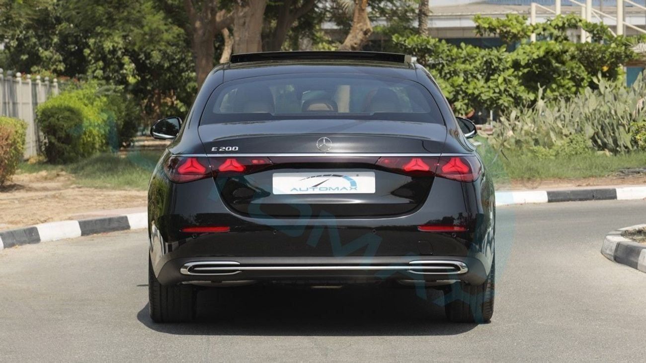 Mercedes-Benz E200 Avantgarde EQ Boost 2.0L RWD 2026 0Km With 5 Years Or 200,000 Km Warranty