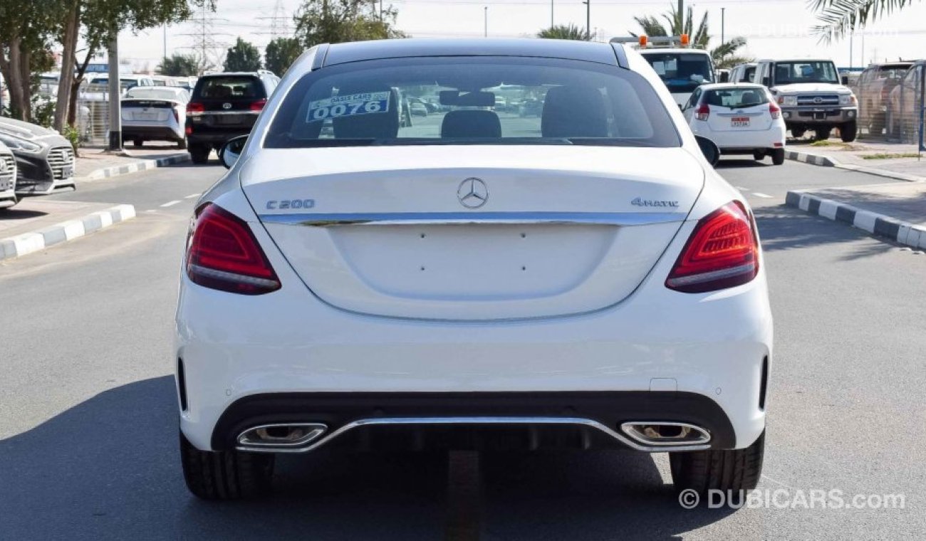 مرسيدس بنز C200 AMG 4matic - ZERO KILOMETER - PRICE OFFERED : FOR EXPORT