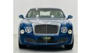 Bentley Mulsanne 2016 Bentley Mulsanne Speed, Service History, Full Options, Low Kms, Excellent Condition, GCC