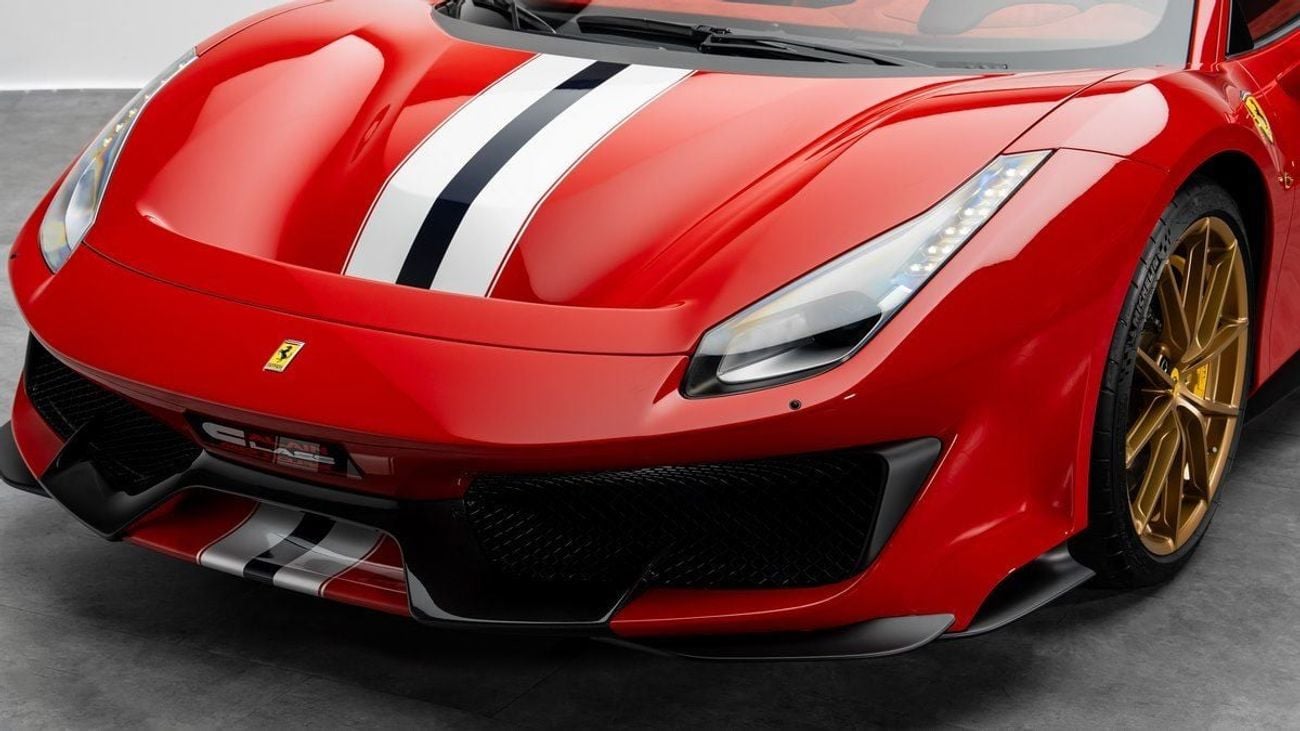فيراري 488 بيستا High Spec - ٢٠١٩ - المواصفات اليابانية - تحت الضمان