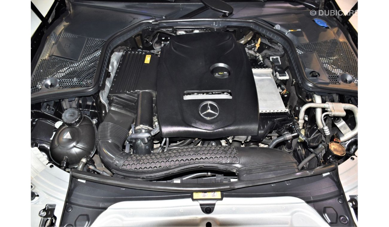 مرسيدس بنز C200 EXCELLENT DEAL for our Mercedes Benz C200 2017 Model!! in Black Color! GCC Specs