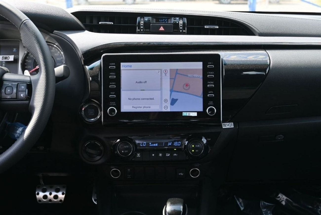 Toyota Hilux Toyota Hilux GR Sport 4.0L V6, Petrol, Double Cab, Pickup, 4WD, 360 Camera Model 2024, Color Black