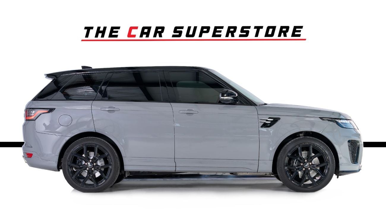 Land Rover Range Rover Sport SVR 5.0L (575 HP) AWD Range Rover Sport SVR Ultimate Edition-Bespoke Color-Black/Red Interior-Black