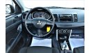 Mitsubishi Lancer 2.0L EX 2016 GCC SPECS WITH DEALER WARRANTY