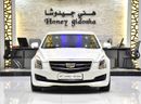 كاديلاك ATS EXCELLENT DEAL for our Cadillac ATS ( 2015 Model ) in White Color GCC Specs