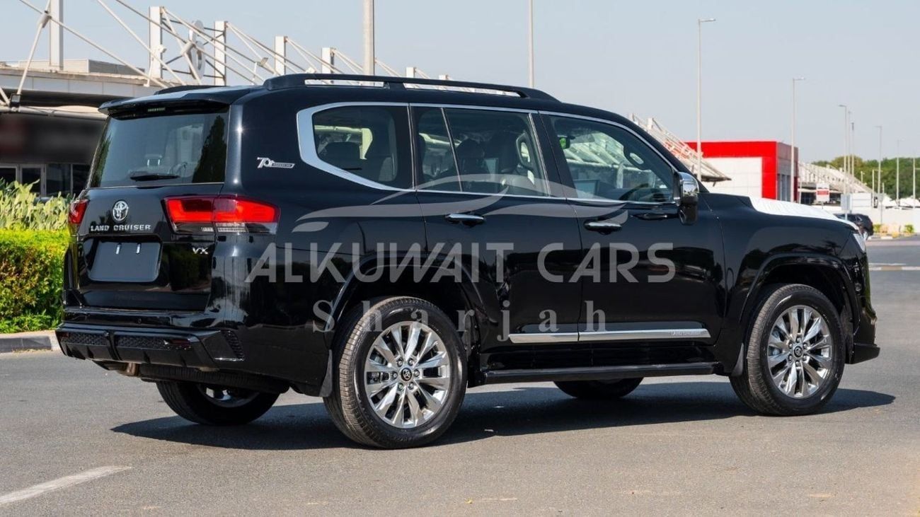 تويوتا لاند كروزر (LHD) TOYOTA LAND CRUISER VX 4.0P AT MY2025 – BLACK