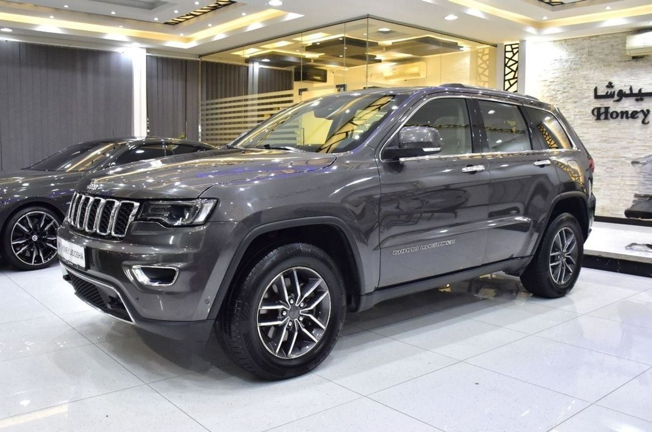 Jeep Grand Cherokee EXCELLENT DEAL for our Jeep Grand Cherokee 4x4 Limited ( 2019 Model ) in Grey Color GCC Specs